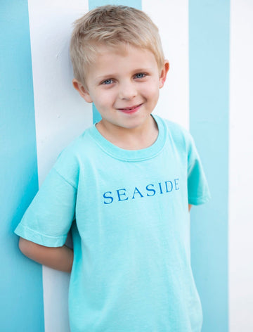 Mint green Youth Shortsleeve Seaside Tee