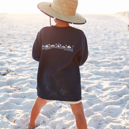 Navy Youth Seaside Sweatshirt