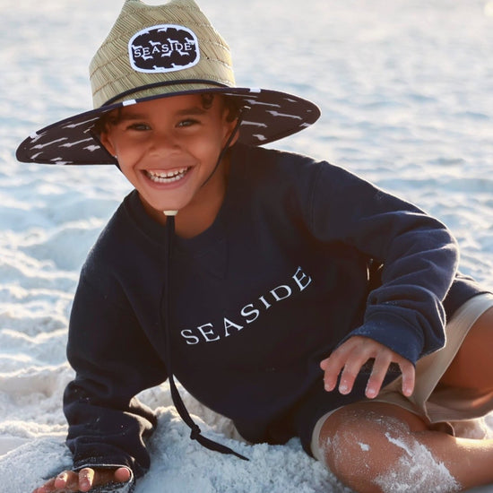 Navy Youth Seaside Sweatshirt