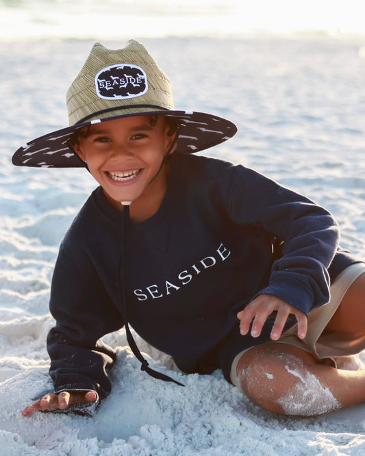 Navy Youth Seaside Sweatshirt