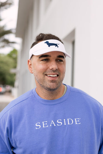 White Adult Bud Visor