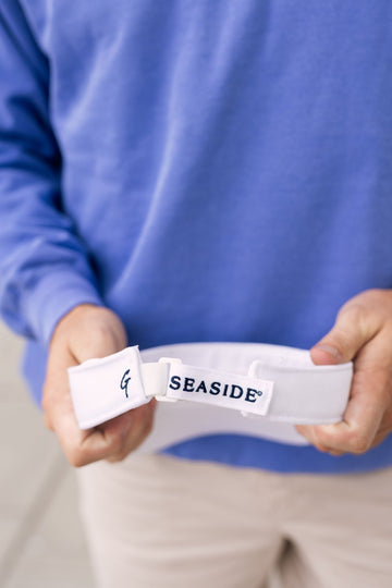 White Adult Bud Visor