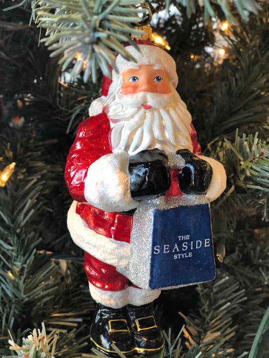 Seaside Collectible Santa Ornament 