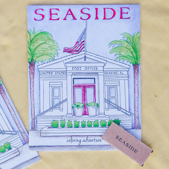 Seaside Coloring Book 