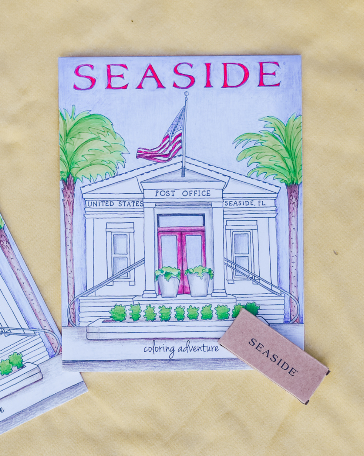 Seaside Coloring Book 