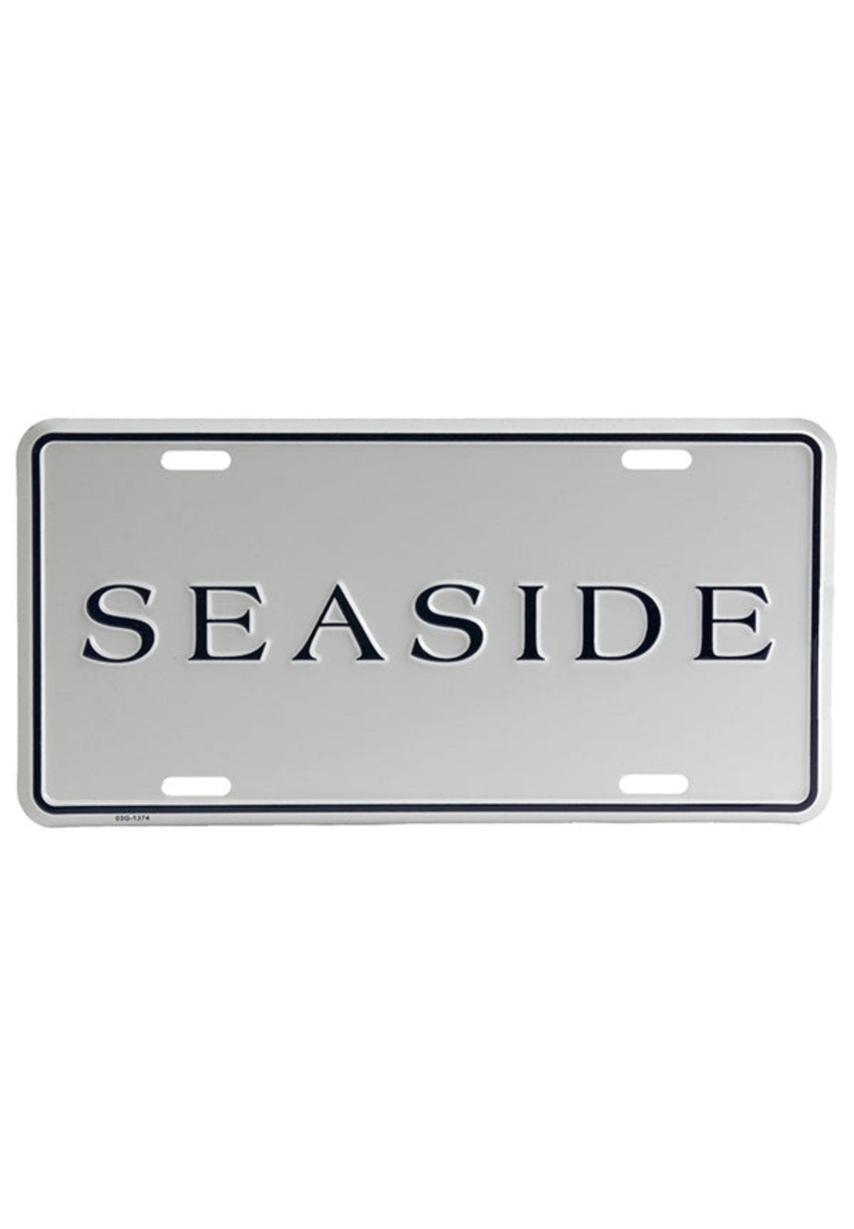 Seaside License Plate
