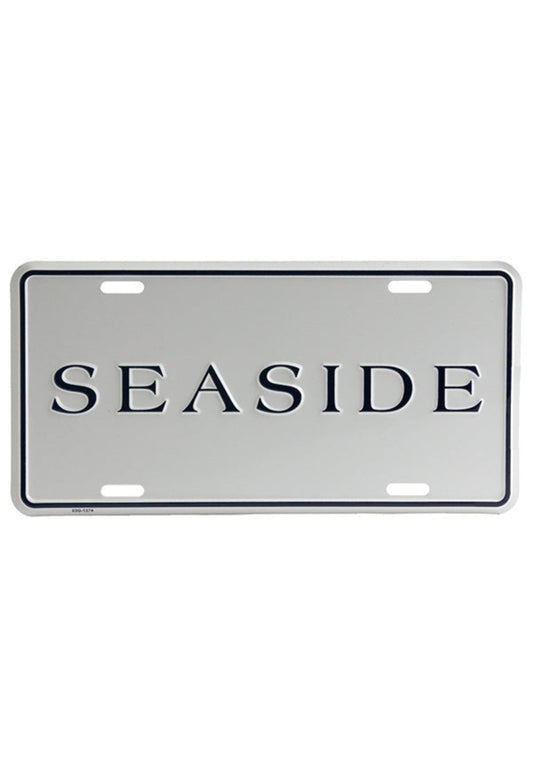 Seaside License Plate