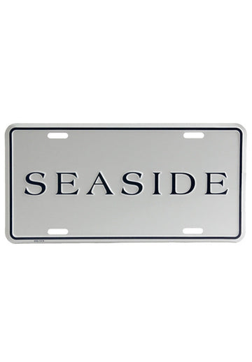 Seaside License Plate