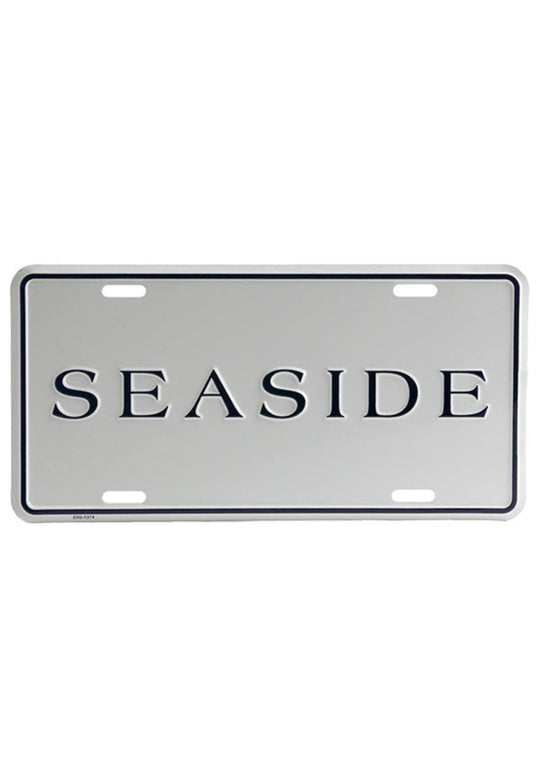 Seaside License Plate