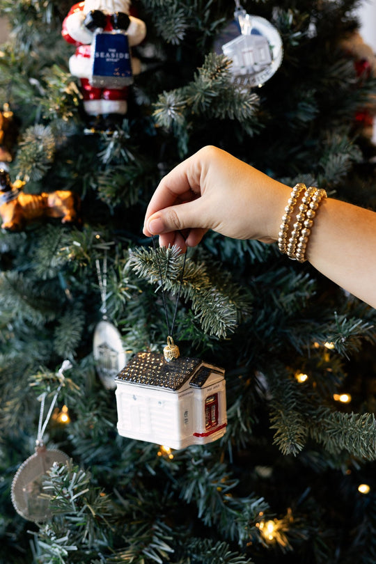 Seaside Post Office Ornament