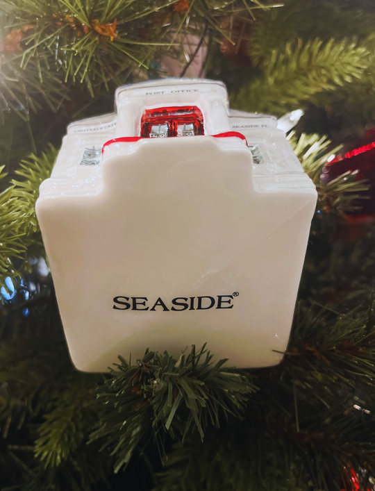 Seaside Post Office Ornament