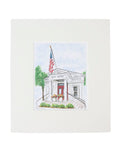 Seaside Post Office Print